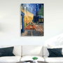 Wallity Cuadro Decorativo de Vidrio Templado Multicolor 70 x 100 cm